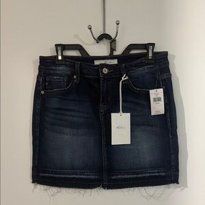 Vero Moda Dark Blue Mini Skirt